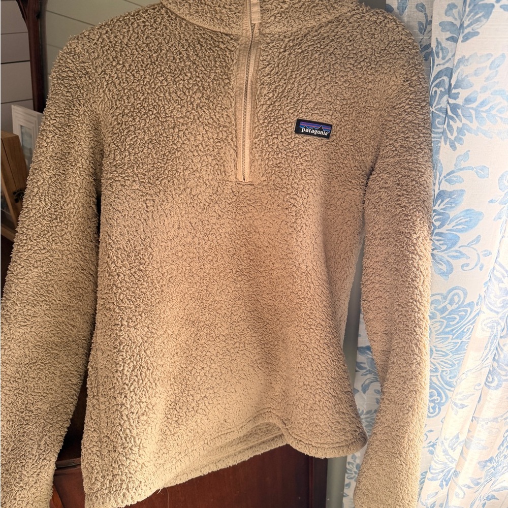 Patagonia Women's Cozy Tan Cowl Sweater